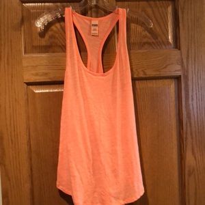 Never been worn Neon orange PINK tank top